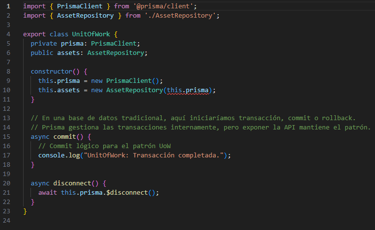 AssetRepository Code 1