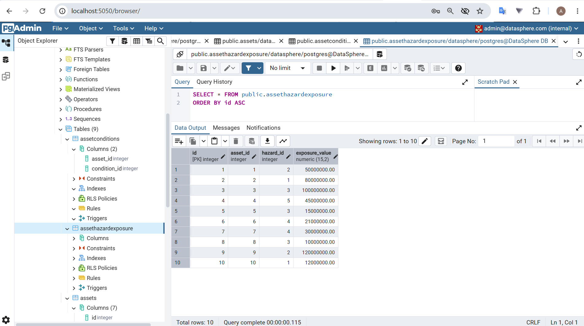 Registros de base de datos 4